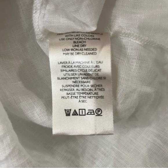 Anthropologie The Audie Linen Puff-Sleeve Blouse - Picture 8 of 16